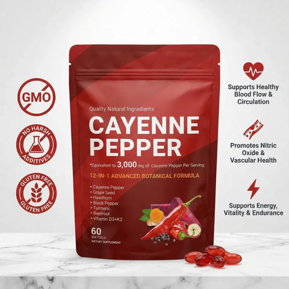 Vitalex Cayenne Pepper Softgels EN