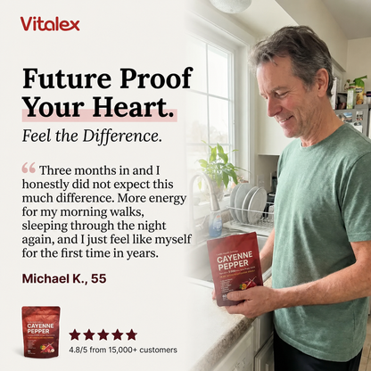 Vitalex Cayenne Pepper Softgels EN